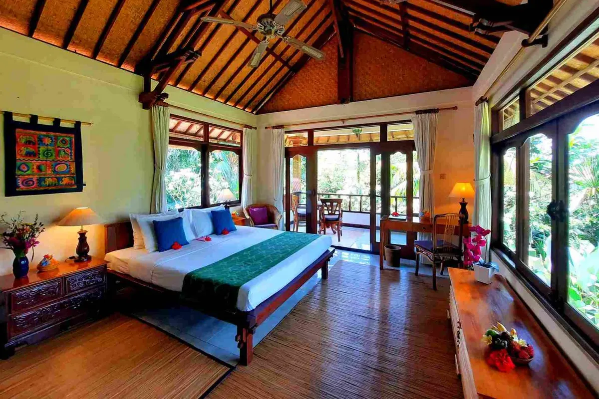 The Mangosteen room in the Garden Annex