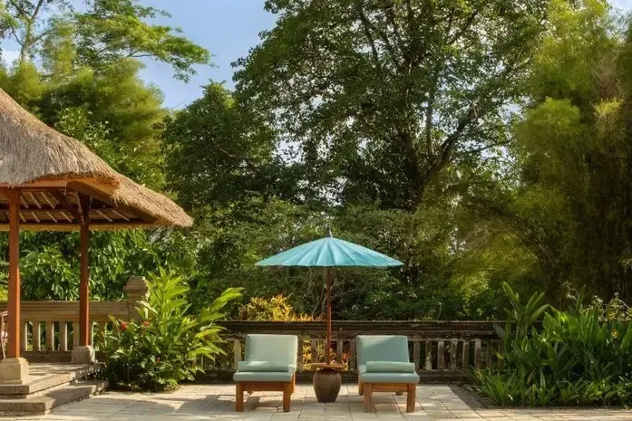 The private pool of a Garden Pool Pavilion
